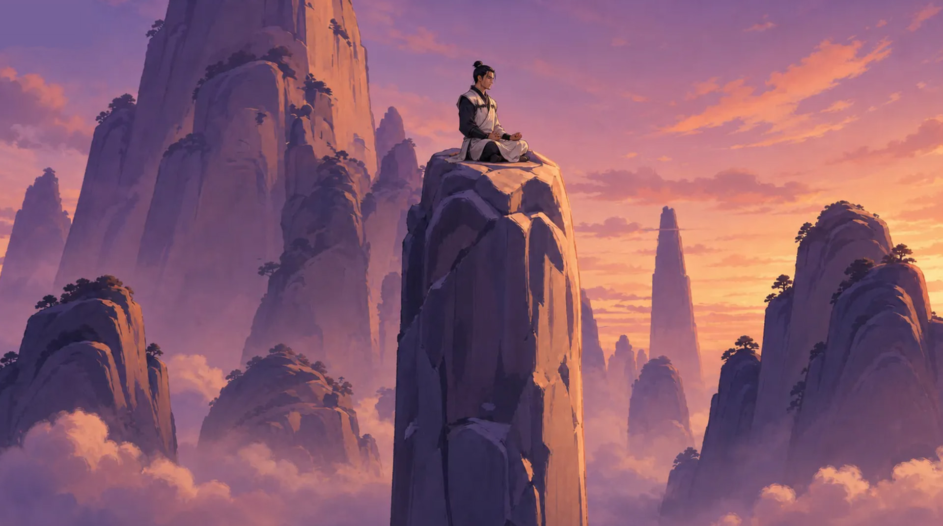 镜神录打坐场景 2